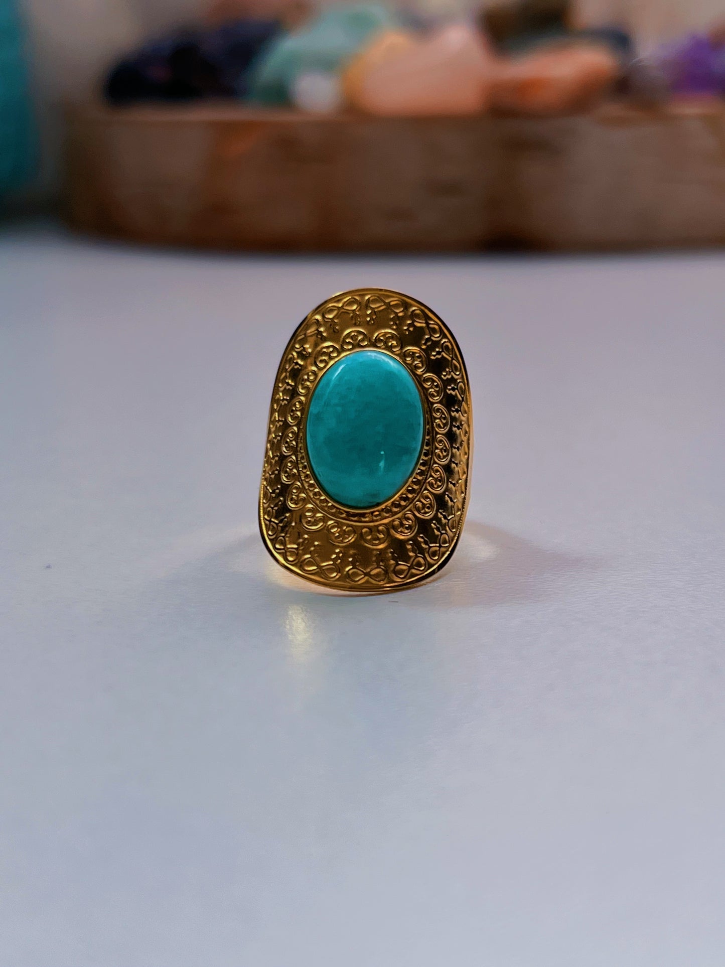 Turquoise Treasure Ring